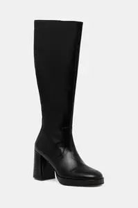 Kožené kozačky Jonak VENDOME CUIR