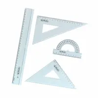Sada pravítek pro geometrii