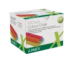 Linex - Křídy školní kulaté LINEX, barevné