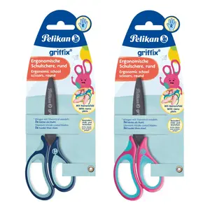 Pelikan - Nůžky Griffix pro praváky, mix barev, blistr