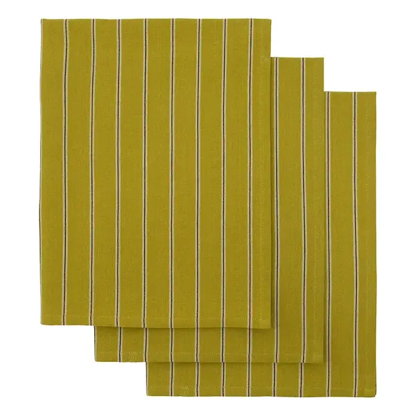 Sada kuchyňských utěrek House Doctor HDCook 75 x 55 cm 3-pack béžová barva