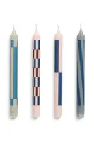 Sada svíček HAY Pattern 2,2 x 24 cm 4-pack více barev