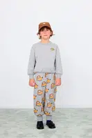 Dětské bavlněné tepláky Tinycottons DOGS SWEATPANT šedá barva, AW25-068