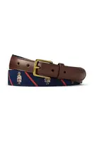 Pásek Polo Ralph Lauren pánský, tmavomodrá barva, 405974641