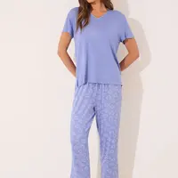 Pyžamo women'secret dámské, modrá barva, 4752518