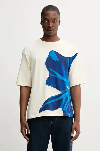 Bavlněné tričko Desigual PANCHO