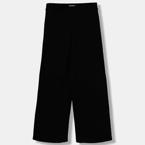 Dětské tepláky United Colors of Benetton černá barva, 46D6CE04C