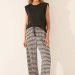 Pyžamové kalhoty women'secret dámské, černá barva, 3702233