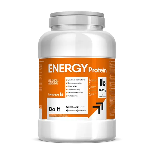 KOMPAVA ENERGY Protein - vanilka 2000g