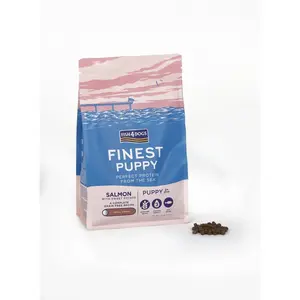 Fish4Dogs Granule malé pro štěňátka Finest losos se sladkými bramborami 1,5 kg, 2m+