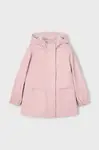Dětská bunda Mayoral růžová barva, 4450