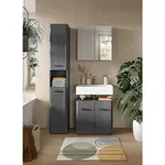 MID.YOU KOUPELNA šedá, vysoce lesklá šedá