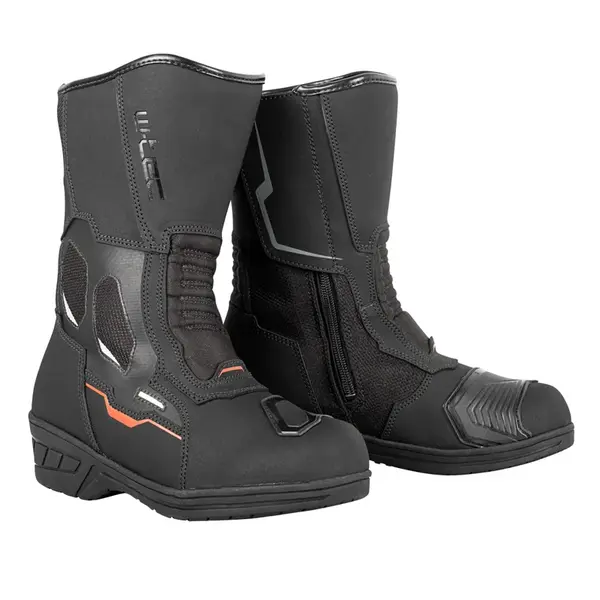 Dámské moto boty W-TEC Moanna černo-červená 37