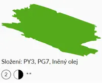 Olejová barva Umton 20ml – 0035 Permanentní zeleň skvělá