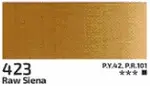 Akrylová barva Rosa 75ml – 423 raw sienna