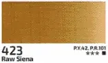 Akrylová barva Rosa 75ml – 423 raw sienna