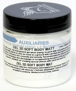 Strukturovací 3D gel matný – soft body 110ml