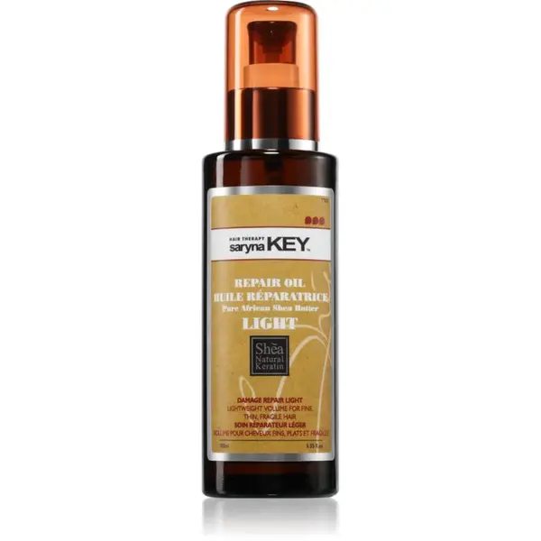 Saryna Key Pure African Shea Butter Light vlasový olej s bambuckým máslem 105 ml