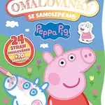 Tvarované omalovánky Prasátko Peppa