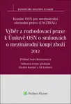Výběr z rozhodovací praxe k Úmluvě OSN o smlouvách o mezinárodní koupi zboží