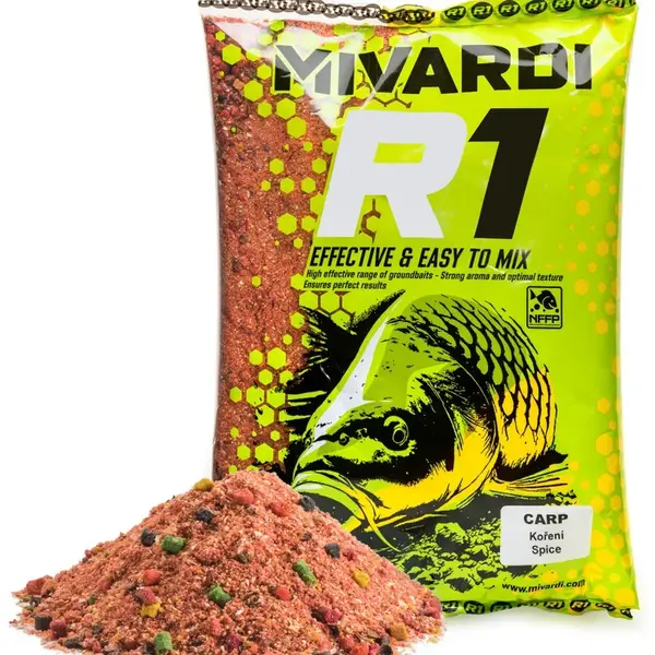 Mivardi krmítková směs r1 carp 950 g - koření