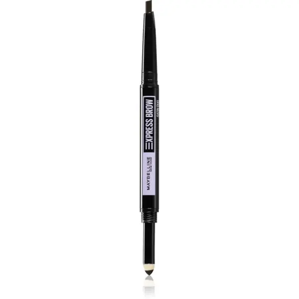 MAYBELLINE NEW YORK Express Brow Satin Duo tužka a pudr na obočí duo odstín 04 - Dark Brown