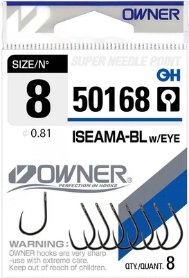 Owner háček s očkem 50168 - velikost 4 / 6 ks