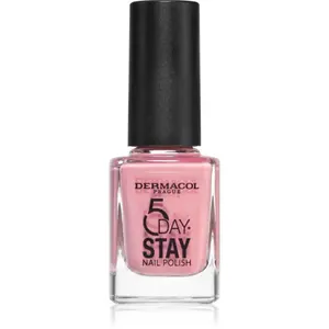 Dermacol 5 Day Stay dlouhotrvající lak na nehty odstín 09 Candy Shop 11 ml