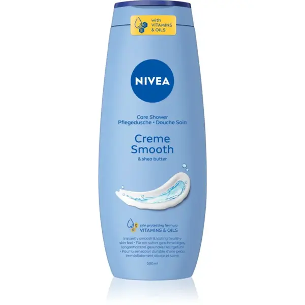 NIVEA Creme Smooth krémový sprchový gel 500 ml