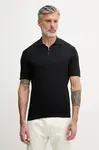 Armani Exchange polo tričko pánske bavlnené
