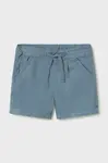 Mayoral Detské šortky s prímesou ľanu Mayoral