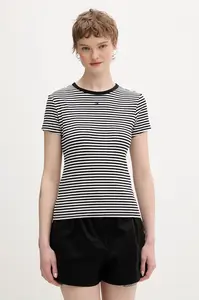 Tommy Jeans  basic tričko dámské bavlněné s elastanem