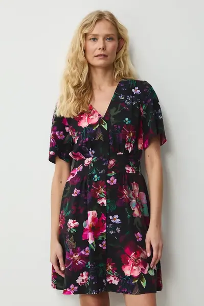 Medicine šaty z viskózy