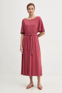 Weekend Max Mara šaty s viskózou DIVO