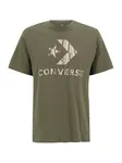 CONVERSE Tričko  tmelová / kapučíno / tmavohnedá / olivová