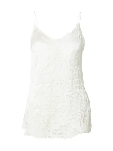 TOPSHOP Top 'HALLIE'  slonová kosť