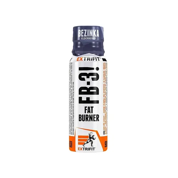 EXTRIFIT FB-3 fat burner shot bazy čiernej 90 ml