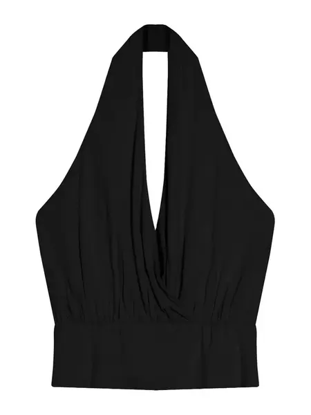 Bershka Top  čierna