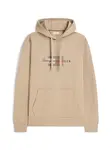 TOMMY HILFIGER Mikina  béžová / červená / čierna