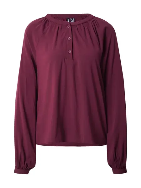VERO MODA Blúzka 'VMBELLA'  vínovo červená