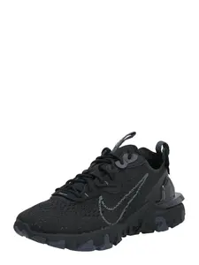 Nike Sportswear Nízke tenisky 'REACT VISION'  svetlosivá / čierna