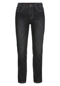 SHEEGO Džínsy  čierny denim