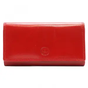 Dámská kožená peněženka červená - Gregorio Yannis