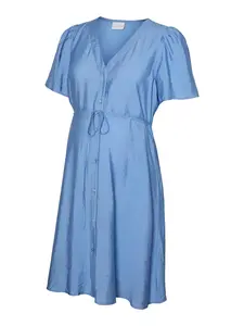 MAMALICIOUS Šaty 'MLAVA LIA'  modrá denim