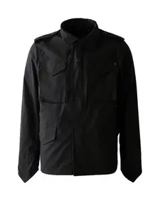 ALPHA INDUSTRIES Prechodná bunda  čierna / biela
