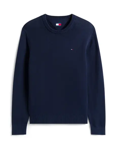 Tommy Jeans Sveter 'ESS'  námornícka modrá