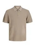 JACK & JONES Sveter 'JJMAX'  tmavošedá