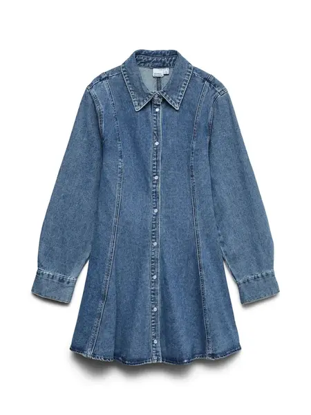 VERO MODA Košeľové šaty 'VMJESSIE'  modrá denim