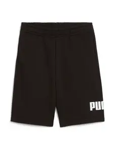 PUMA Nohavice 'ESS'  čierna / biela