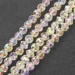 Electroplate Glass Beads Strands